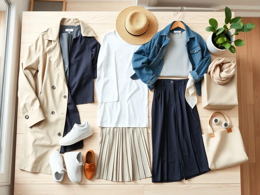 Jak zaplanować minimalistyczną garderobę kapsułową na wiosnę?