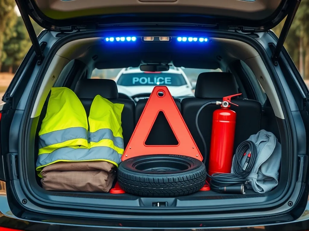 Obowiązkowe wyposażenie auta i najczęstsze kontrole policji